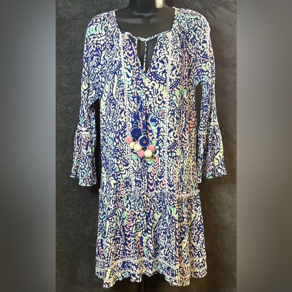 Lilly Pulitzer Percilla Tunic Dress Sz S  Multi Color - Picture 2 of 8